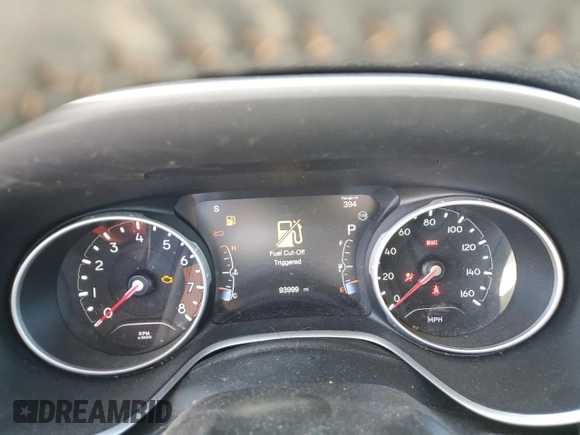 2018 Jeep Compass Limited с VIN 3C4NJDCB1JT231811, выставлен на аукционе Copart как лот 88776315 с пробегом 93 999 миль миль и Списание • Salvage title. История ставок и продаж доступна на DreamBid. Изображение 9.