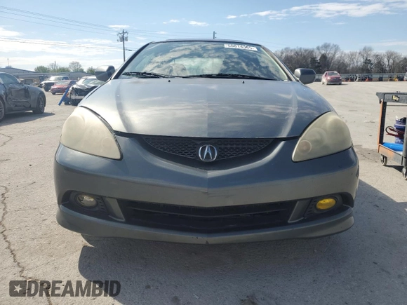 2006 Acura RSX with VIN JH4DC54826S011390, listed as a Copart auction lot 50814465 with 133,009 mi miles and Salvage Title. Bid and sale history available at carsss.com. Image 5.