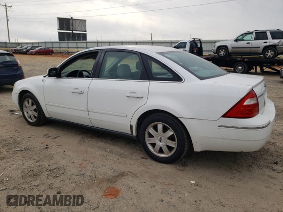 2005 Ford Five Hundred SE z VIN 1FAFP231X5G165841, wystawiony jako Copart lot #43117535 z przebiegiem 154 874 mil mil oraz Czysty tytuł • Clean title. Historia ofert i sprzedaży dostępna na DreamBid. Obrazek 2.