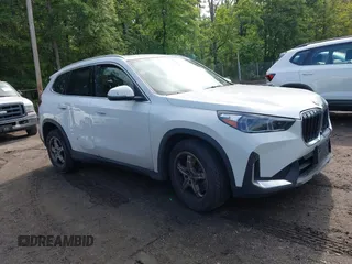 2023 BMW X1 xDrive28i with VIN WBX73EF03P5X21780, listed as a IAAI auction lot 42366909 with 14,673 mi miles and . Bid and sale history available at DreamBid. Image 1.