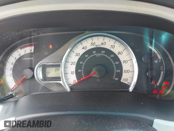 2012 Toyota Sienna SE with VIN 5TDXK3DC2CS235211, listed as a IAAI auction lot 42390354 with 242,602 mi miles and . Bid and sale history available at DreamBid. Image 7.