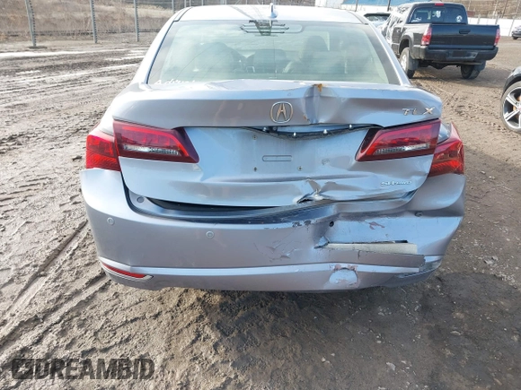 2015 Acura TLX V6 Advance with VIN 19UUB3F70FA006340, listed as a IAAI auction lot 41501312 with 151,517 mi miles. Bid and sale history available at carsss.com. Image 6.