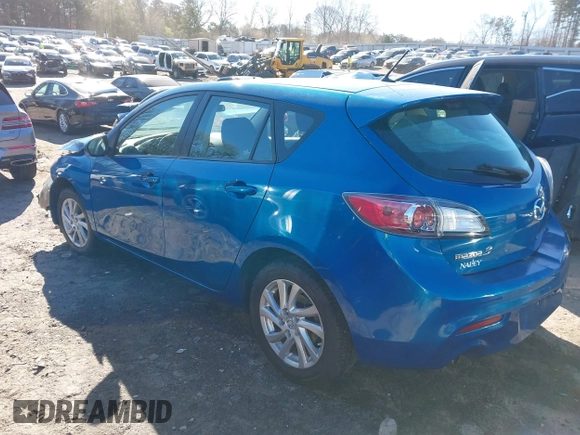 2012 Mazda Mazda3 i Touring with VIN JM1BL1L75C1637284, listed as a IAAI auction lot 41817208 with 175,194 mi miles. Bid and sale history available at carsss.com. Image 3.