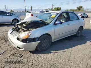 2008 Kia Spectra EX z VIN KNAFE122485540611, wystawiony jako Copart lot #56258515 z przebiegiem 197 475 mil mil oraz Szkody całkowita. Historia ofert i sprzedaży dostępna na DreamBid. Obrazek 1.