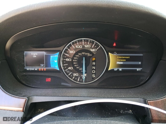 2014 Ford Edge Limited with VIN 2FMDK4KC1EBA75558, listed as a Copart auction lot 50769325 with 161,244 mi miles and Salvage Title. Bid and sale history available at carsss.com. Image 9.