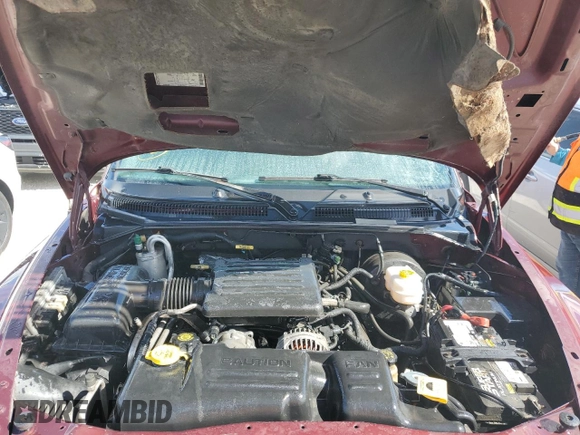 2000 Dodge Dakota Sport with VIN 1B7GL22N9YS602454, listed as a Copart auction lot 78622624 with 108,355 mi miles and Salvage Title. Bid and sale history available at carsss.com. Image 11.