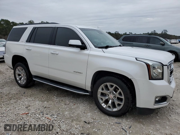 2017 GMC Yukon SLT with VIN 1GKS1BKC5HR321682, listed as a Copart auction lot 88432205 with 109,017 mi miles and Salvage Title. Bid and sale history available at carsss.com. Image 4.