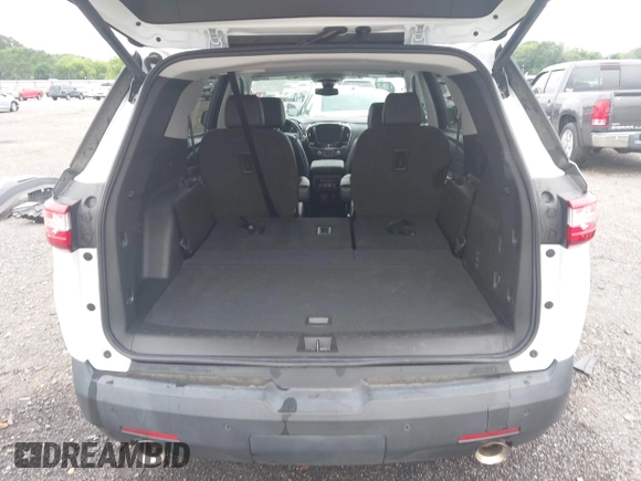 2021 Chevrolet Traverse RS with VIN 1GNERJKW9MJ233563, listed as a IAAI auction lot 42505578 with 57,999 mi miles and . Bid and sale history available at DreamBid. Image 18.