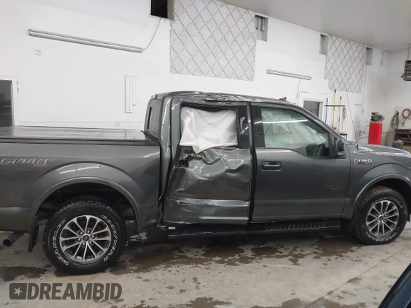 2019 Ford F-150 XL with VIN 1FTEW1EPXKFB39407, listed as a IAAI auction lot 41466854 with 95,647 mi miles. Bid and sale history available at carsss.com. Image 13.
