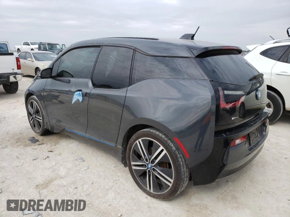 2015 BMW i3 with VIN WBY1Z2C5XFV555688, listed as a Copart auction lot 46434433 with 0 mi miles. Bid and sale history available at carsss.com. Image 2.