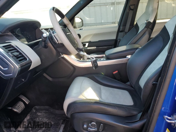 2019 Land Rover Range Rover Sport SVR with VIN SALWZ2SE9KA872333, listed as a Copart auction lot 42719595 with 28,087 mi miles and Clean Title. Bid and sale history available at DreamBid. Image 7.