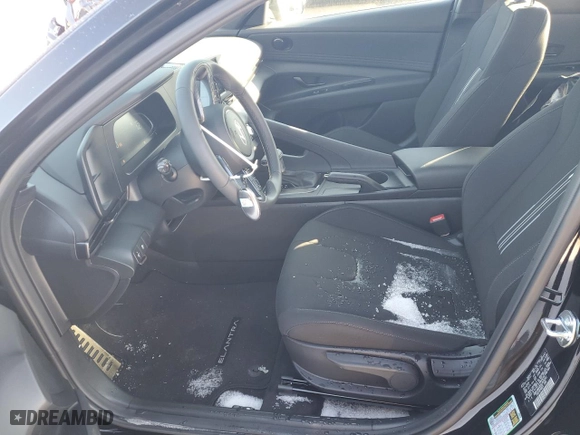 2025 Hyundai Elantra SEL Sport with VIN KMHLM4DG0SU905362, listed as a Copart auction lot 44497325 with 1,144 mi miles and Salvage Title. Bid and sale history available at carsss.com. Image 7.