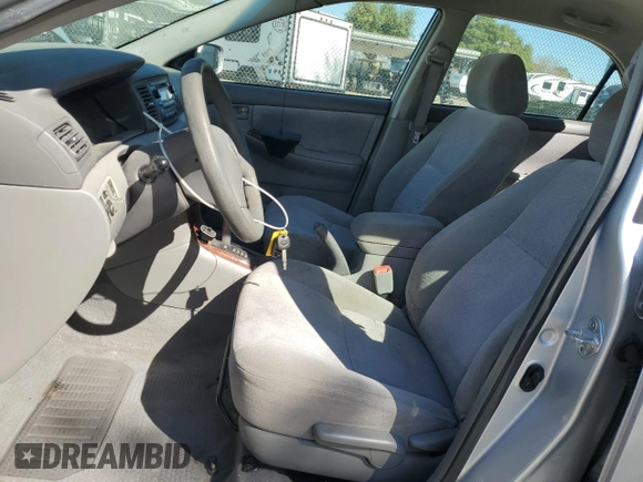 2006 Toyota Corolla CE with VIN 1NXBR32E26Z721796, listed as a Copart auction lot 50431525 with 187,828 mi miles and Salvage Title. Bid and sale history available at DreamBid. Image 7.