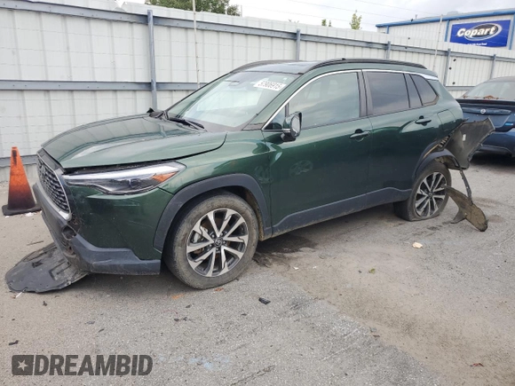 2023 Toyota Corolla Cross XLE с VIN 7MUDAAAG4PV038098, выставлен на аукционе Copart как лот 57906915 с пробегом 73 569 миль миль и Списание • Salvage title. История ставок и продаж доступна на DreamBid. Изображение 1.