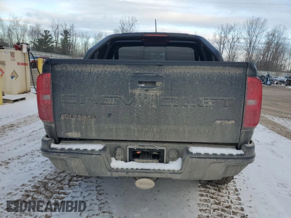 2021 Chevrolet Colorado 4WD ZR2 z VIN 1GCGTEEN5M1182222, wystawiony jako Copart lot #84324364 z przebiegiem 41 388 mil mil oraz Czysty tytuł • Clean title. Historia ofert i sprzedaży dostępna na DreamBid. Obrazek 6.