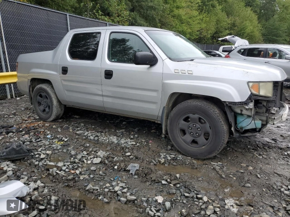 2007 Honda Ridgeline RT with VIN 2HJYK16287H547790, listed as a Copart auction lot 73520504 with 215,784 mi miles and Salvage Title. Bid and sale history available at carsss.com. Image 4.