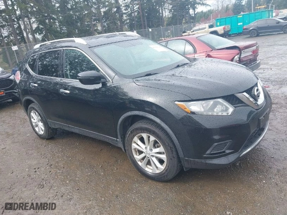 2016 Nissan Rogue S with VIN JN8AT2MV9GW151086, listed as a IAAI auction lot 41911942 with 41,381 mi miles. Bid and sale history available at carsss.com. Image 1.