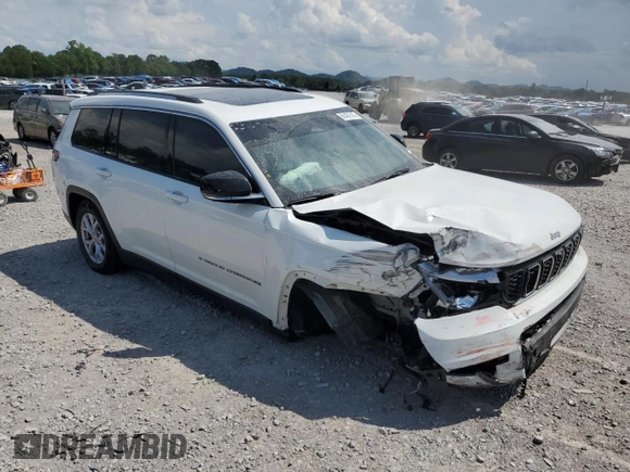 2022 Jeep Grand Cherokee Limited z VIN 1C4RJKBG3N8628329, wystawiony jako Copart lot #61431515 z przebiegiem 45 983 mil mil oraz Szkoda całkowita • Salvage title. Historia ofert i sprzedaży dostępna na DreamBid. Obrazek 4.
