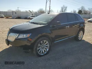 2013 Lincoln MKX with VIN 2LMDJ6JK4DBL25255, listed as a Copart auction lot 48297795 with 166,849 mi miles and Salvage Title. Bid and sale history available at carsss.com. Image 1.