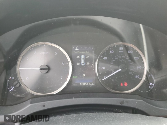 2017 Lexus IS 300 with VIN JTHCM1D2XH5019056, listed as a Copart auction lot 50429755 with 100,513 mi miles and Salvage title. Bid and sale history available at DreamBid. Image 9.