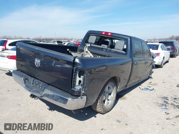 2019 Ram 1500 Tradesman z VIN 1C6RR6ST7KS546087, wystawiony jako IAAI lot #41553722 z przebiegiem Nie podano mil oraz . Historia ofert i sprzedaży dostępna na DreamBid. Obrazek 4.