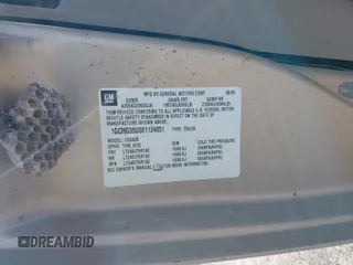 2006 Chevrolet Express Cargo z VIN 1GCHG35U061124851, wystawiony jako IAAI lot #42281481 z przebiegiem 170 964 mil mil oraz . Historia ofert i sprzedaży dostępna na DreamBid. Obrazek 9.