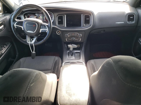 2018 Dodge Charger SXT Plus with VIN 2C3CDXHG4JH125077, listed as a Copart auction lot 46677265 with 114,673 mi miles and Salvage Title. Bid and sale history available at carsss.com. Image 8.