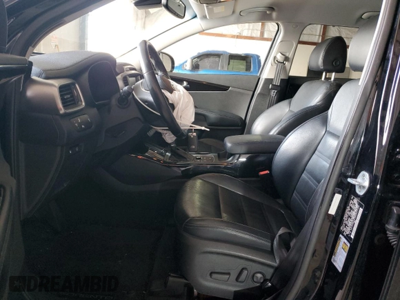 2019 Kia Sorento EX with VIN 5XYPHDA55KG521169, listed as a Copart auction lot 87965365 with 86,465 mi miles and Salvage Title. Bid and sale history available at DreamBid. Image 7.