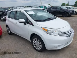 2016 Nissan Note S z VIN 3N1CE2CPXGL359603, wystawiony jako IAAI lot #42365643 z przebiegiem 208 789 mil mil oraz . Historia ofert i sprzedaży dostępna na DreamBid. Obrazek 1.