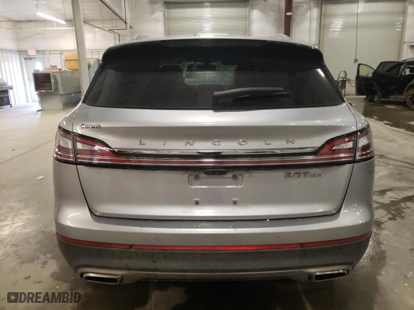 2020 Lincoln Nautilus Reserve with VIN 2LMPJ8K92LBL22101, listed as a Copart auction lot 48383955 with 50,801 mi miles and Salvage Title. Bid and sale history available at carsss.com. Image 6.