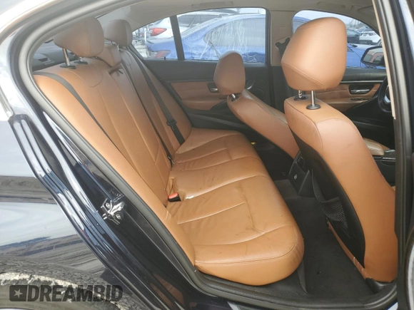 2012 BMW 3 Series 328i with VIN WBA3A5G51CNP17682, listed as a Copart auction lot 59619485 with 100,936 mi miles and Salvage title. Bid and sale history available at DreamBid. Image 10.