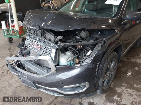 2017 GMC Acadia Denali with VIN 1GKKNXLS1HZ120885, listed as a IAAI auction lot 41974436 with 89,689 mi miles and . Bid and sale history available at carsss.com. Image 6.