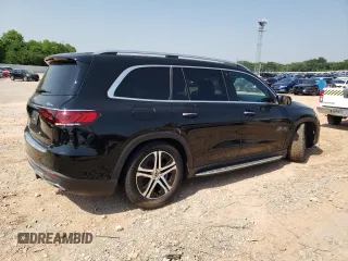 2021 Mercedes-Benz GLS 450 with VIN 4JGFF5KE9MA428692, listed as a Copart auction lot 54798934 with 60,466 mi miles and Salvage Title. Bid and sale history available at DreamBid. Image 3.