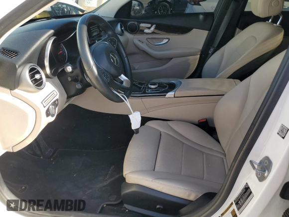 2018 Mercedes-Benz C C 300 with VIN 55SWF4JB2JU280151, listed as a Copart auction lot 52214645 with 94,386 mi miles and Salvage Title. Bid and sale history available at carsss.com. Image 7.