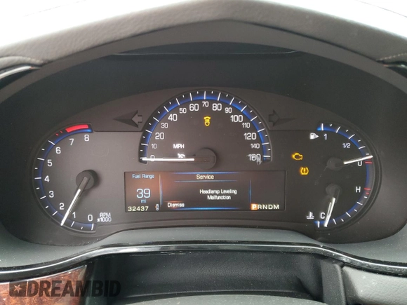 2015 Cadillac CTS Luxury AWD с VIN 1G6AX5SX1F0133045, выставлен на аукционе Copart как лот 46347325 с пробегом 32 437 миль миль и Списание • Salvage title. История ставок и продаж доступна на DreamBid. Изображение 9.