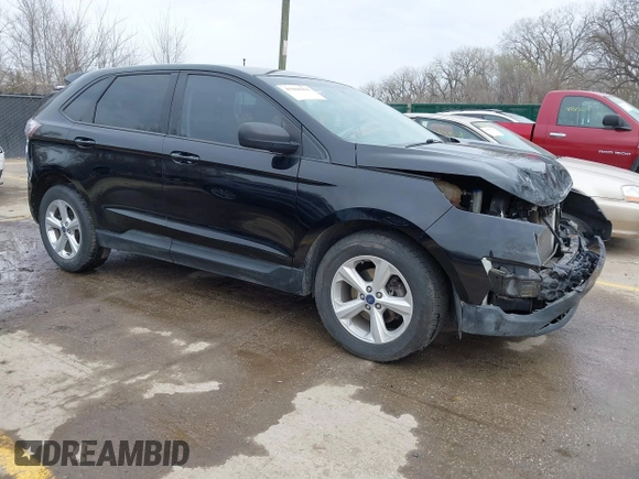 2017 Ford Edge SE z VIN 2FMPK3G93HBC16929, wystawiony jako IAAI lot #41866963 z przebiegiem 130 016 mil mil oraz . Historia ofert i sprzedaży dostępna na DreamBid. Obrazek 1.