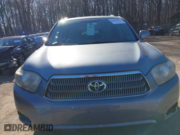 2009 Toyota Highlander Hybrid with VIN JTEEW41A092032916, listed as a IAAI auction lot 41646678 with 75,858 mi miles. Bid and sale history available at carsss.com. Image 13.