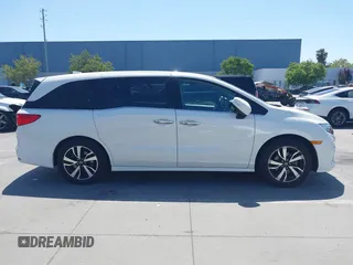 2018 Honda Odyssey Elite with VIN 5FNRL6H92JB005420, listed as a IAAI auction lot 42193696 with 78,623 mi miles and . Bid and sale history available at DreamBid. Image 14.