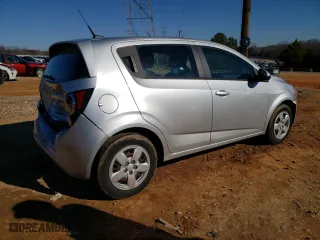 2014 Chevrolet Sonic LS with VIN 1G1JA6SH9E4164380, listed as a Copart auction lot 41633345 with 56,862 mi miles and Salvage Title. Bid and sale history available at carsss.com. Image 3.