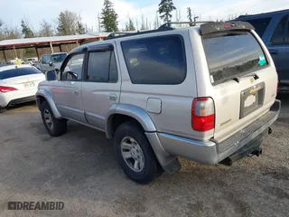 1998 Toyota 4Runner Limited with VIN JT3HN87R6W0137495, listed as a IAAI auction lot 41652722 with 322,165 mi miles. Bid and sale history available at carsss.com. Image 3.