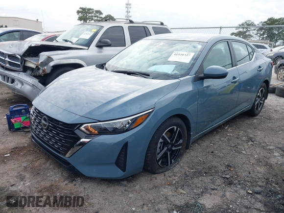 2024 Nissan Sentra SV with VIN 3N1AB8CV9RY223227, listed as a IAAI auction lot 41520323 with 23,197 mi miles and . Bid and sale history available at DreamBid. Image 17.