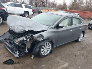 2017 Nissan Sentra S with VIN 3N1AB7AP0HY334696, listed as a IAAI auction lot 42001614 with 61,165 mi miles and . Bid and sale history available at DreamBid. Image 2.