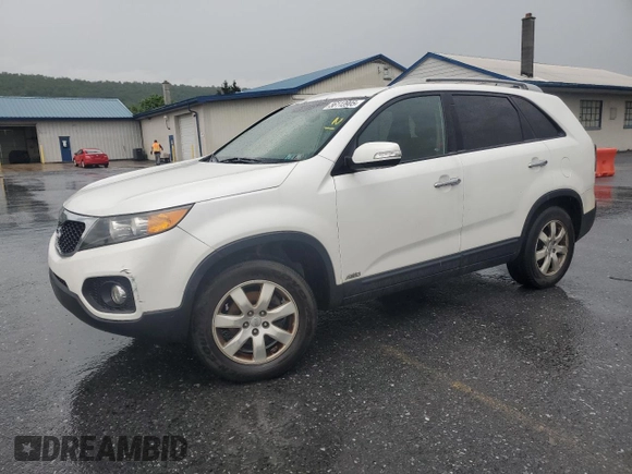 2012 Kia Sorento LX with VIN 5XYKTCA64CG254748, listed as a Copart auction lot 56113905 with 187,405 mi miles and Clean Title. Bid and sale history available at carsss.com. Image 1.