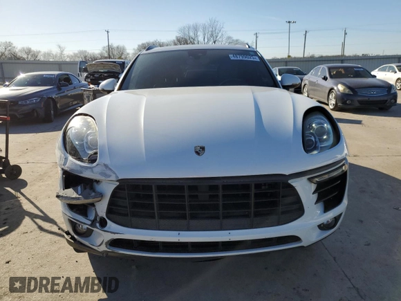2017 Porsche Macan with VIN WP1AA2A56HLB80018, listed as a Copart auction lot 48799025 with 89,702 mi miles and Salvage Title. Bid and sale history available at DreamBid. Image 5.