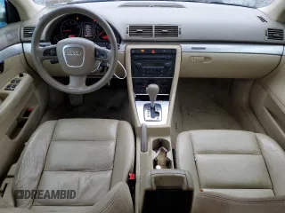 2005 Audi A4 3.2L with VIN WAUDG68EX5A480689, listed as a Copart auction lot 84401384 with 129,019 mi miles and Salvage Title. Bid and sale history available at carsss.com. Image 8.