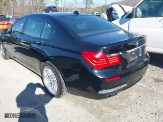 2010 BMW 7 Series 750Li with VIN WBAKB8C57ACY63545, listed as a IAAI auction lot 41345511 with 110189 miles. Bid and sale history available at carsss.com. Image 3.