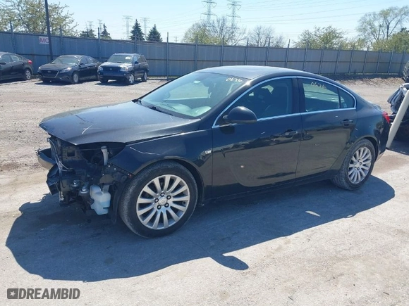 2011 Buick Regal CXL RL5 with VIN W04GT5GC7B1009398, listed as a IAAI auction lot 39190676 with 119,968 mi miles. Bid and sale history available at carsss.com. Image 2.