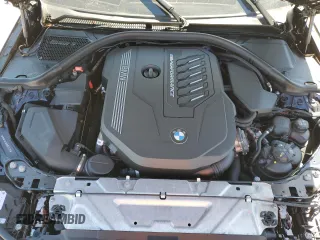 2024 BMW 3 Series M340i with VIN 3MW49FS05R8E12423, listed as a Copart auction lot 49777375 with 0 mi miles and Salvage Title. Bid and sale history available at carsss.com. Image 13.