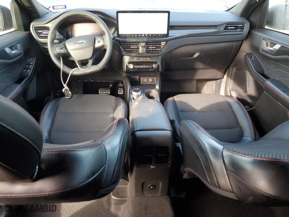 2024 Ford Escape ST-Line with VIN 1FMCU0MN4RUB25186, listed as a Copart auction lot 41990725 with 10,846 mi miles and Salvage Title. Bid and sale history available at carsss.com. Image 8.