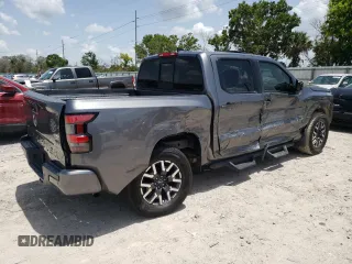 2022 Nissan Frontier SV with VIN 1N6ED1EJ8NN634679, listed as a Copart auction lot 64170304 with 58,535 mi miles and Non Repairable. Bid and sale history available at carsss.com. Image 3.
